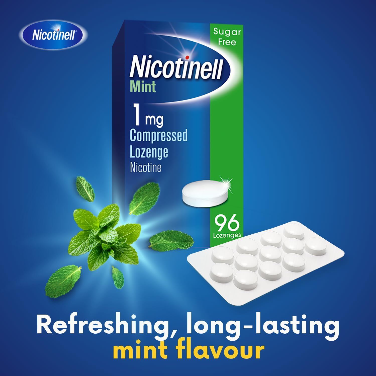Thumbnail 5 de Nicotinell Mint Lozenge 1mg, 204 lozenges ⚖