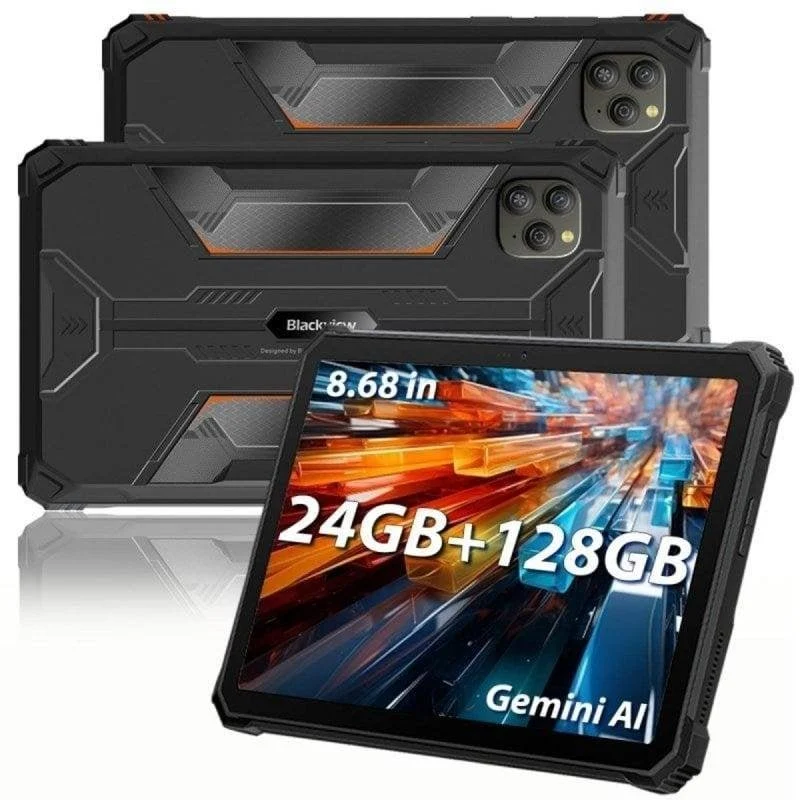 Detalle 2 de Blackview Active 5 4G rugerizada (8,68") con 6GB y 128GB en negro