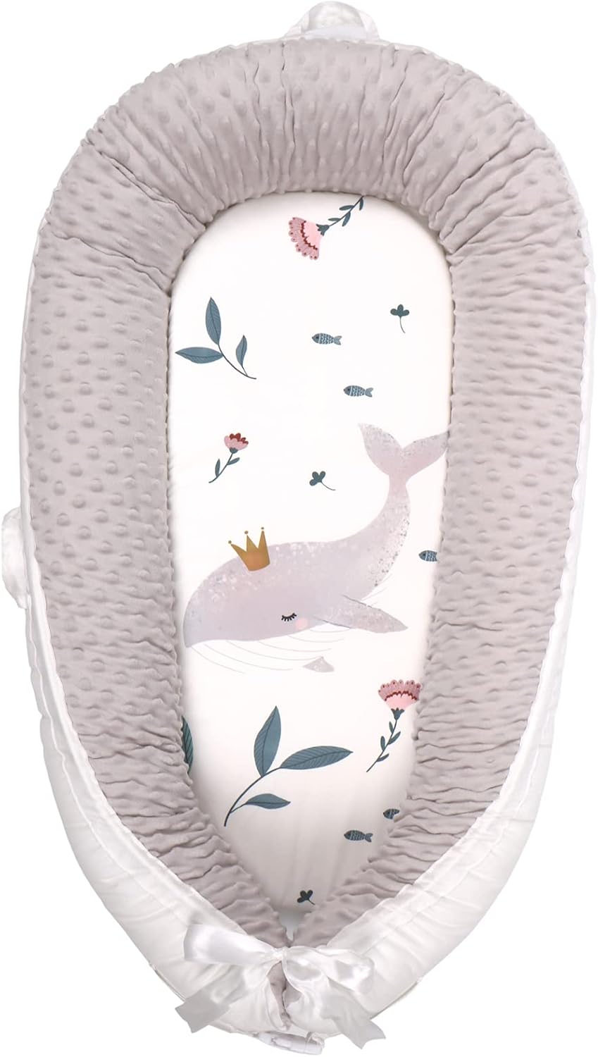 Thumbnail 6 de EAQ Baby Nest Pod for Newborn (0–12 months) – soft breathable 100% cotton sleep pod