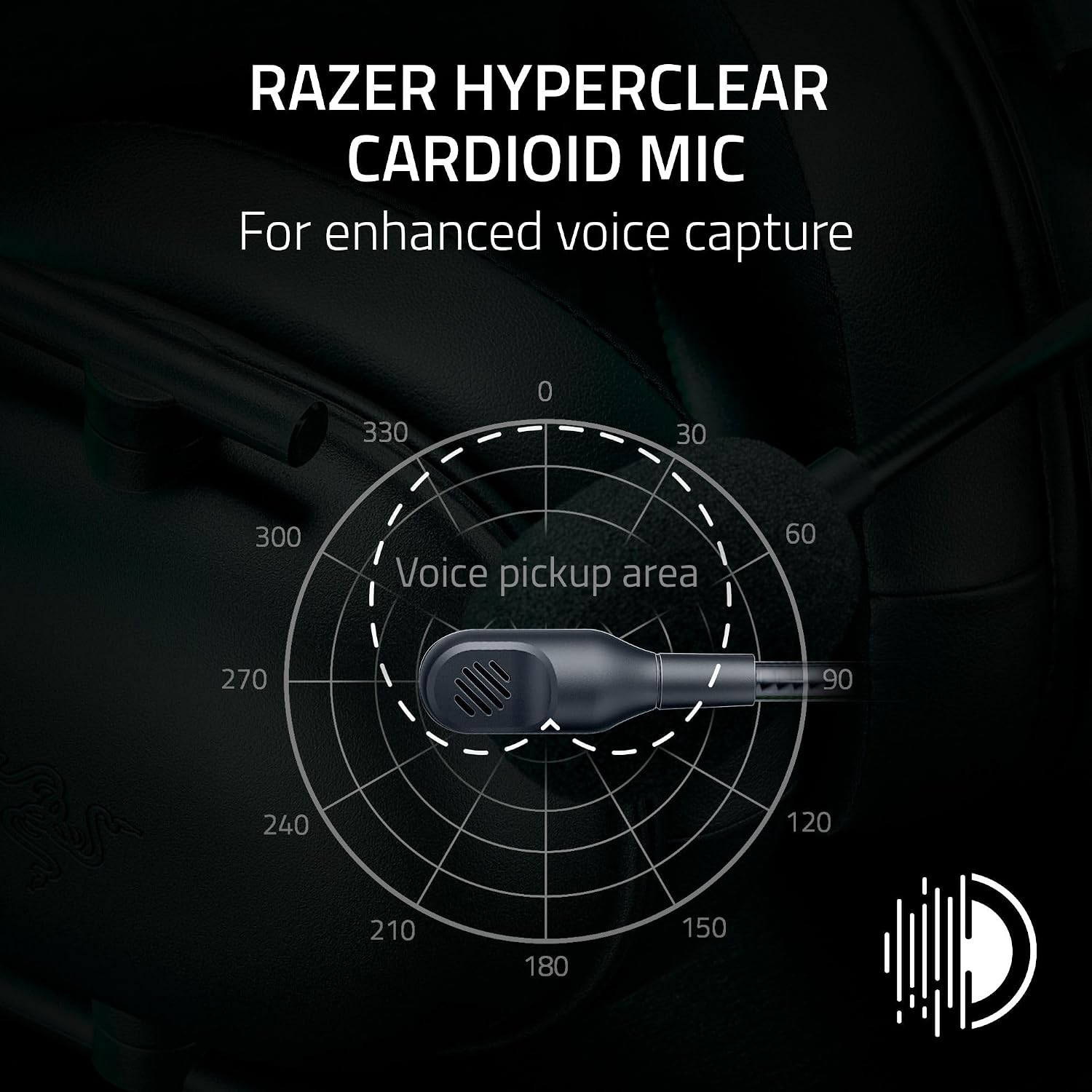 Thumbnail 2 de Razer BlackShark V2 X Xbox gaming headset 50mm