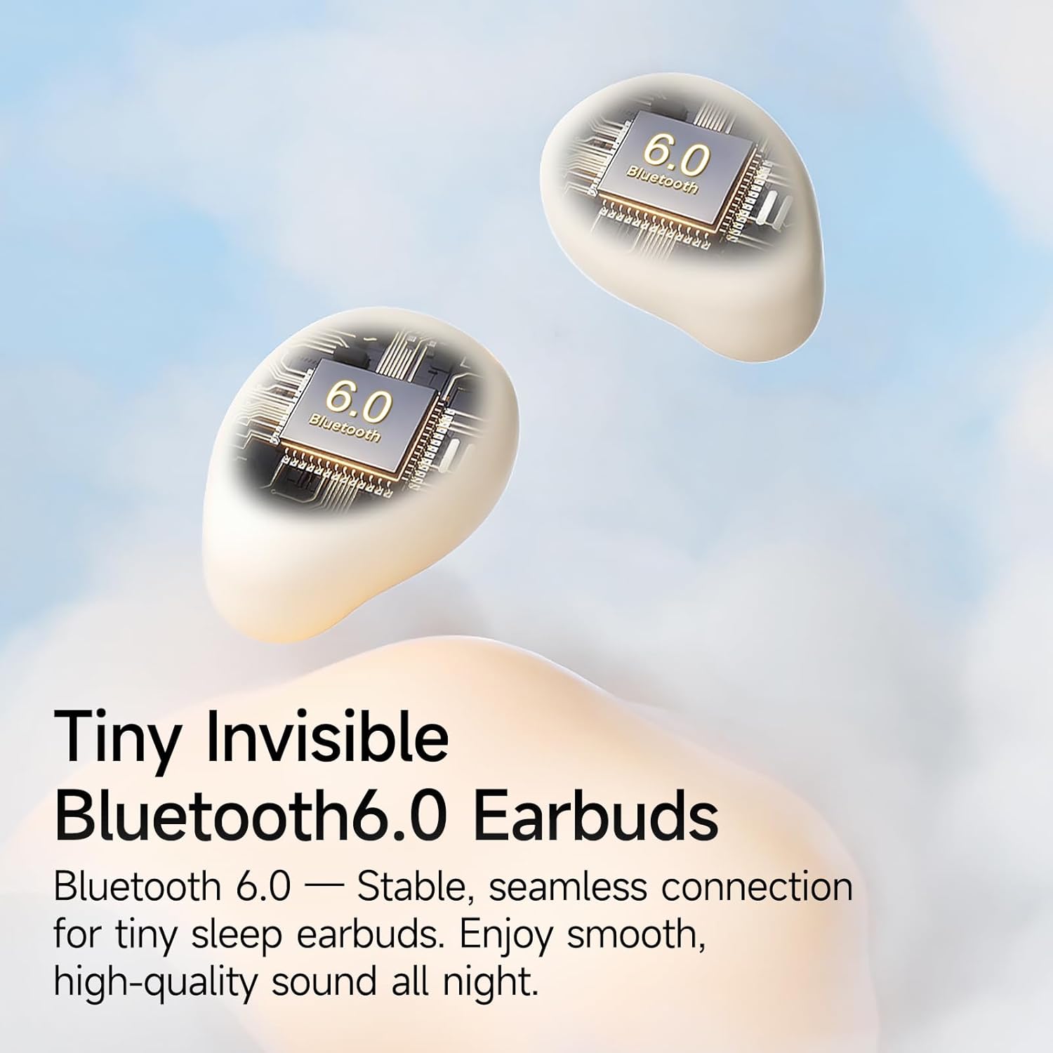 Thumbnail 5 de sunvito Sleep Headphones: Mini Wireless Earbuds for Side Sleepers