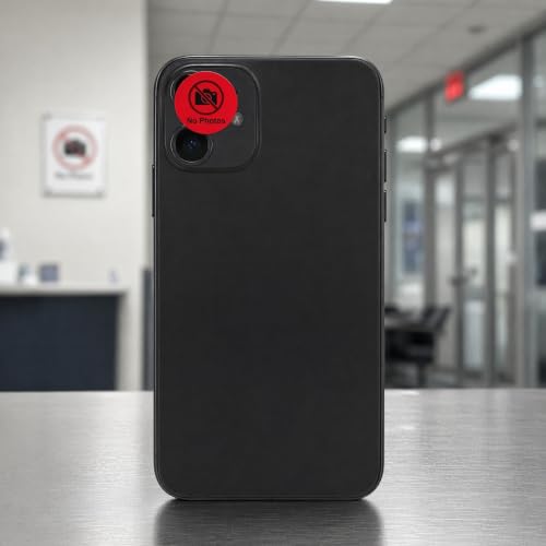 Detalle de WESIEVYA 400 Pcs Blocked Vinyl Webcam Covers – Ultra-Thin 1 cm Removable Privacy Stickers