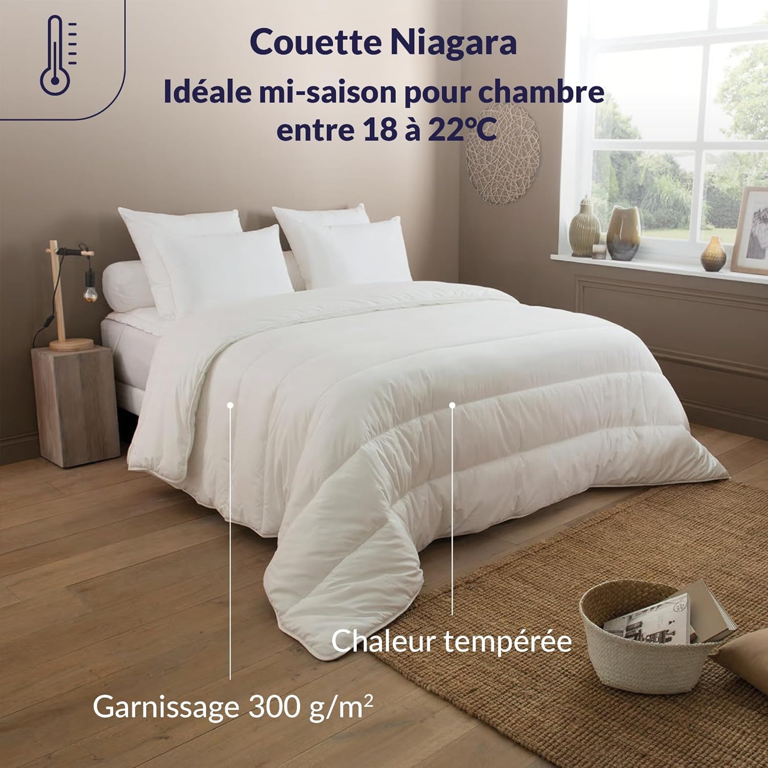 Thumbnail 1 de DODO Couette Tempérée Niagara 240x260 cm — 2 personnes