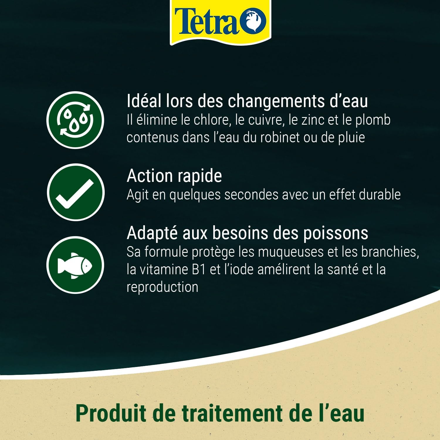 Thumbnail 3 de Tetra Pond AquaSafe, conditionneur d’eau pour bassin (250 ml) — adapte l’eau du robinet à la vie des poissons