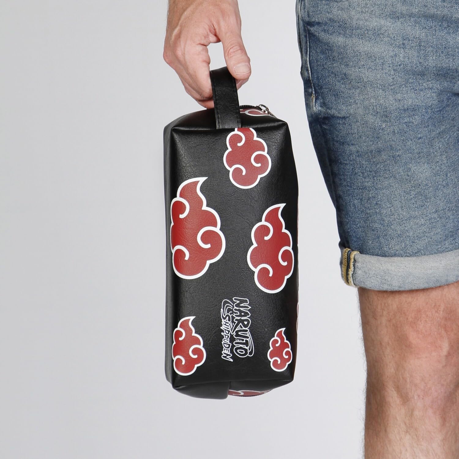 Detalle de Karactermania Naruto Clouds - Trousse de toilette de voyage Brick Plus, Noir