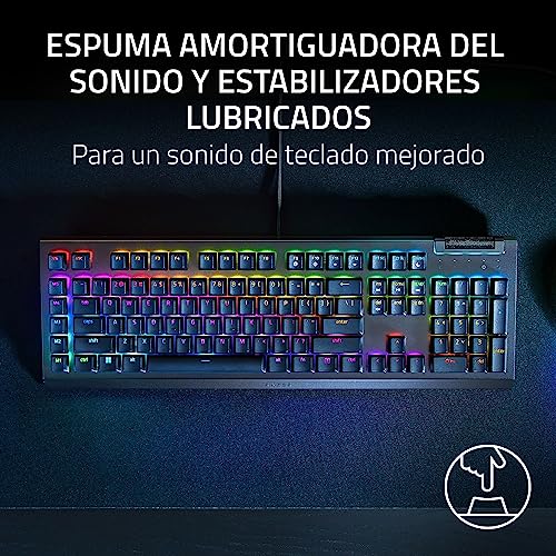 Thumbnail 6 de Razer BlackWidow V4 X: Teclado mecánico gaming con switches amarillos y iluminación Chroma RGB