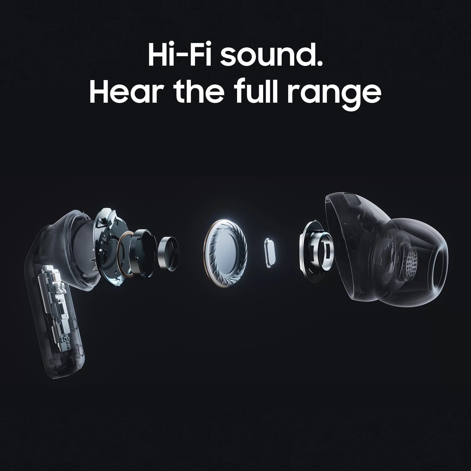 Detalle de Samsung Galaxy Buds4 Pro SM-R640NZWAXAC In-Ear Earbuds with Adaptive ANC