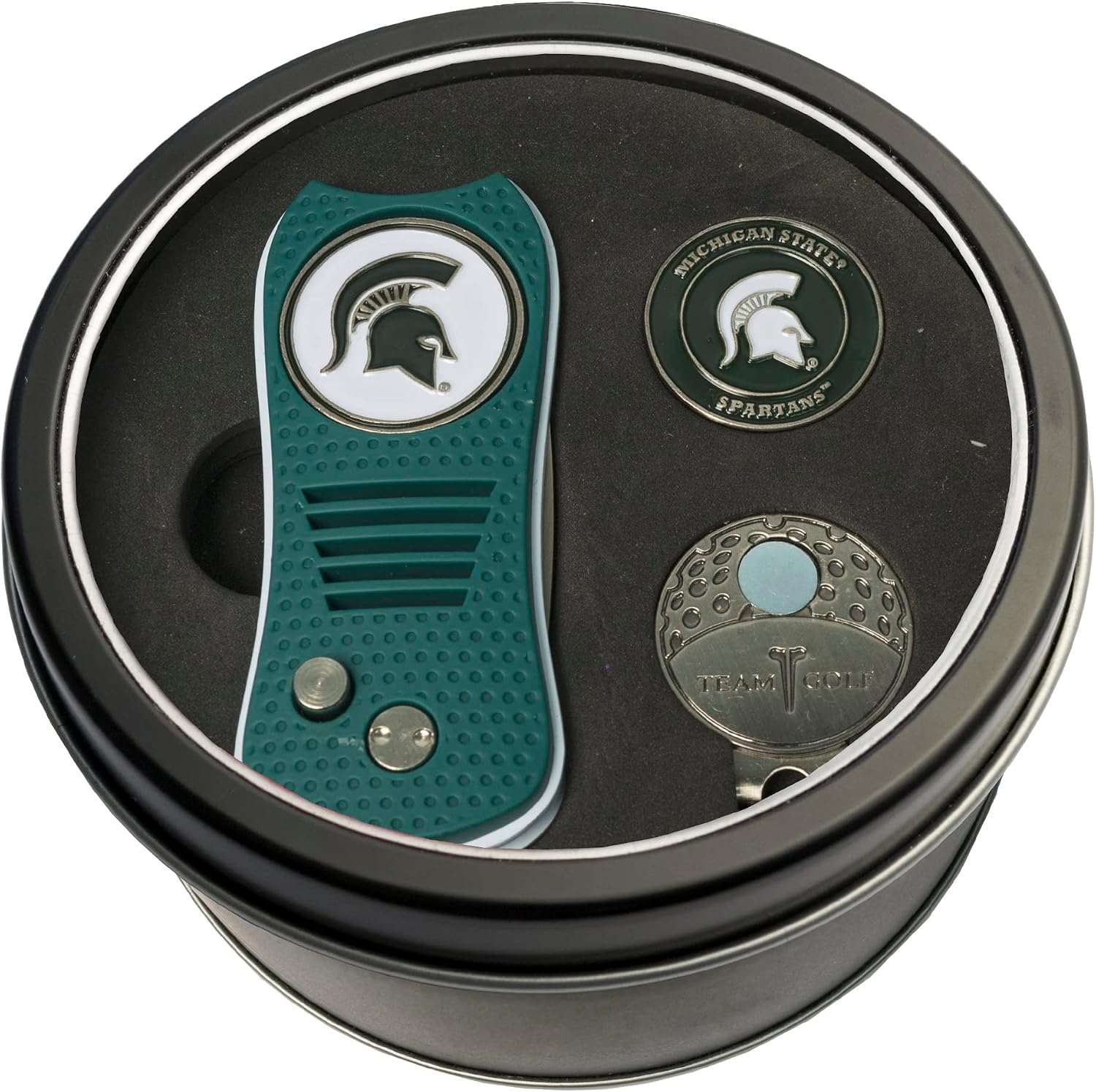 Detalle 2 de Team Golf NCAA Gift Set Switchblade Divot Tool, Cap Clip & Enamel Ball Markers