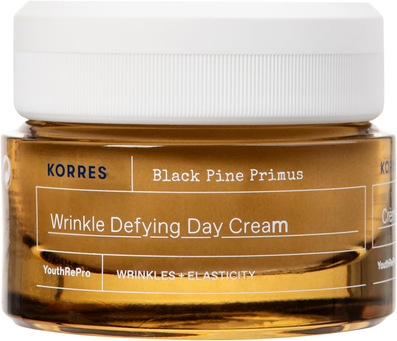 Detalle de Korres Black Pine Primus dagkräm med hyaluronsyra, 40 ml