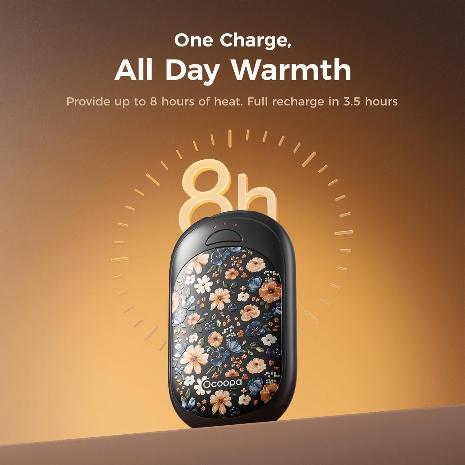 Detalle de OCOOPA UT3 Lite Magnetic Hand Warmer (2 Pack) – Ultra Thin, Rechargeable