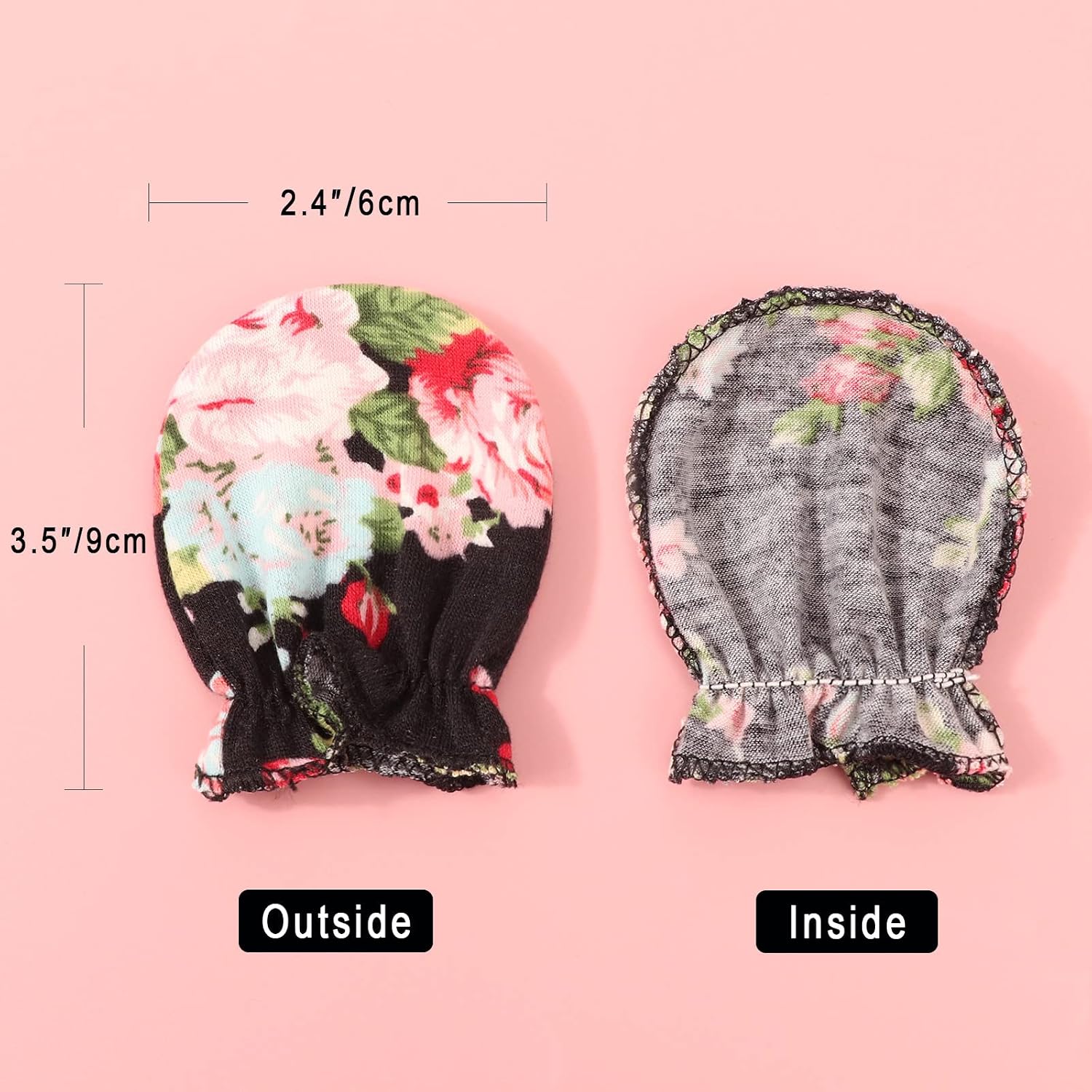 Detalle de DRESHOW Newborn Baby Mittens 0–6 months
