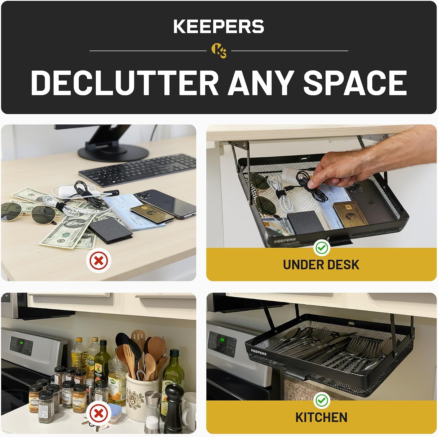Detalle de KEEPERS Under-Cabinet Drawer, 11 x 10 in