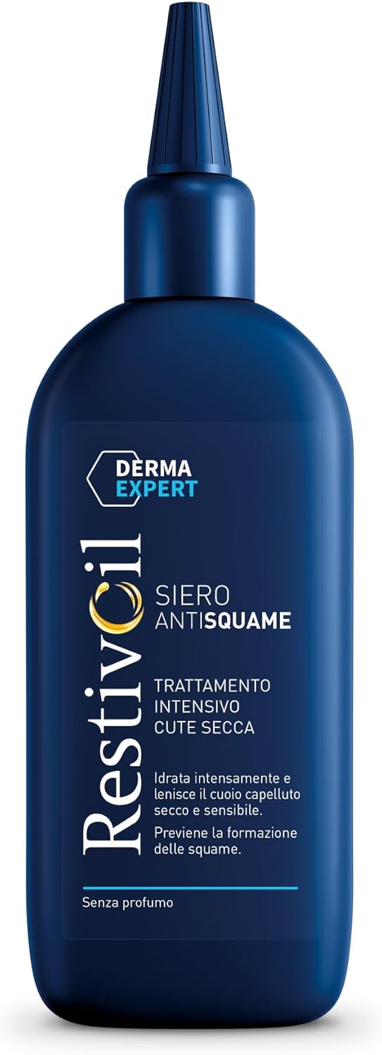 Detalle de RestivOil Derma Expert Siero Antisquame, trattamento intensivo per cute secca 150 ml