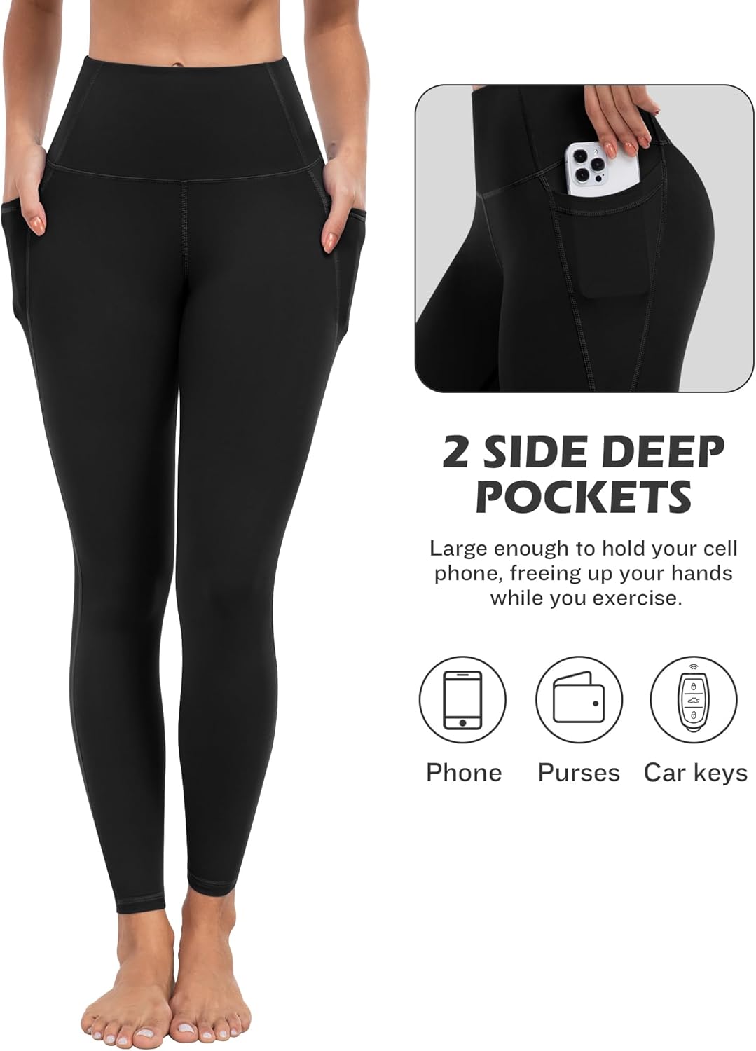Thumbnail 2 de ATHVOTAR Leggings 7-Pack High Waist
