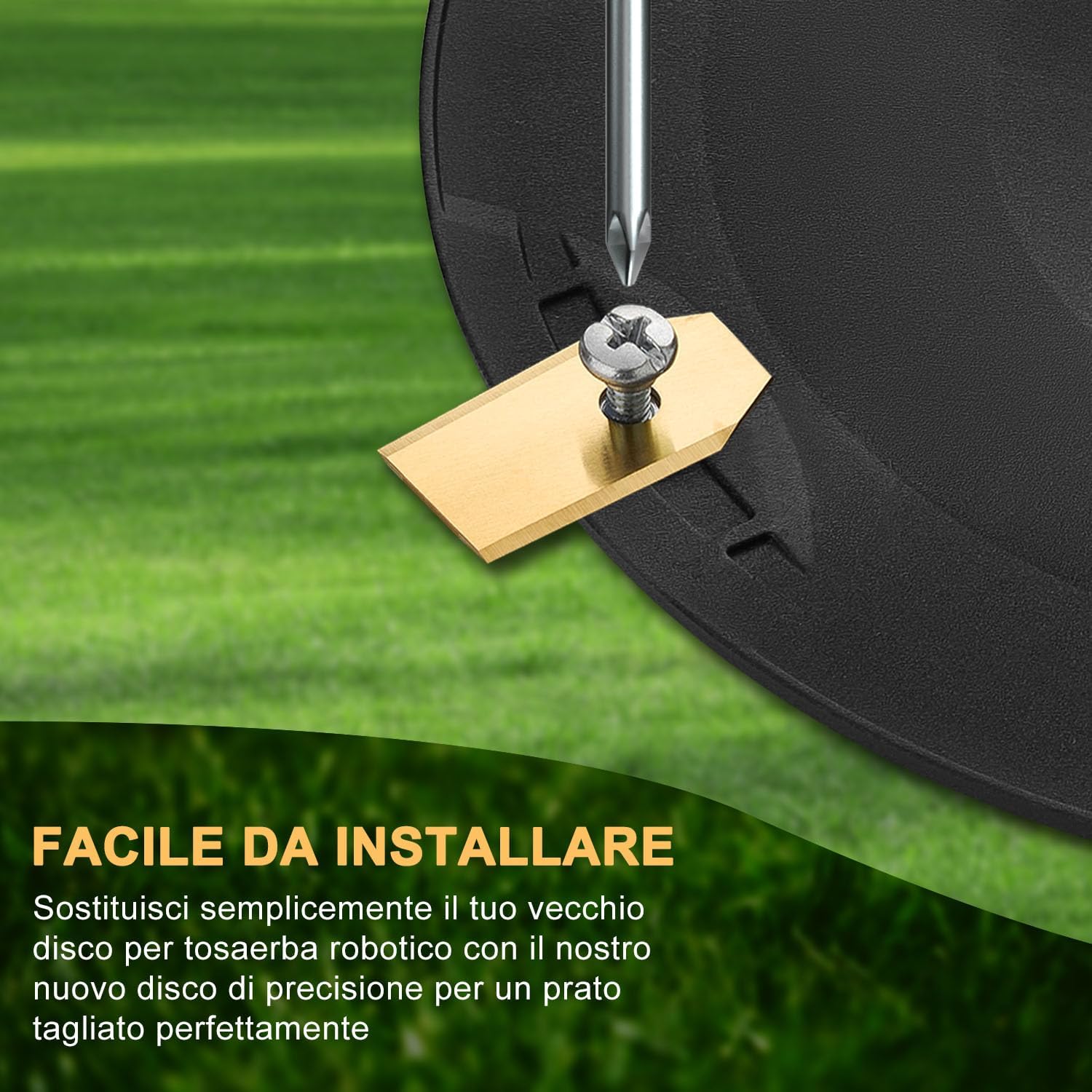 Thumbnail 2 de FourShow Taglio Più Efficiente Platti Lama di ricambio per robot rasaerba con compatibilità Husqvarna G3-P2 Automower 320/330X