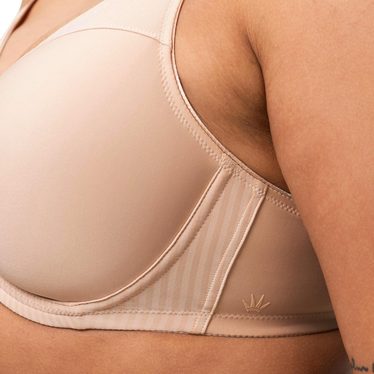 Thumbnail 3 de Triumph Damen Minimizer-BH Modern Soft+Cotton W01 – Bügel, ohne Polsterung, verstellbare Träger