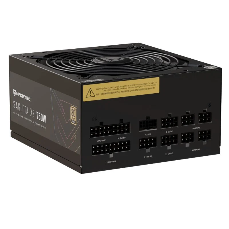 Thumbnail 3 de Nfortec Sagitta X2 fuente ATX 750W 80 Plus Gold
