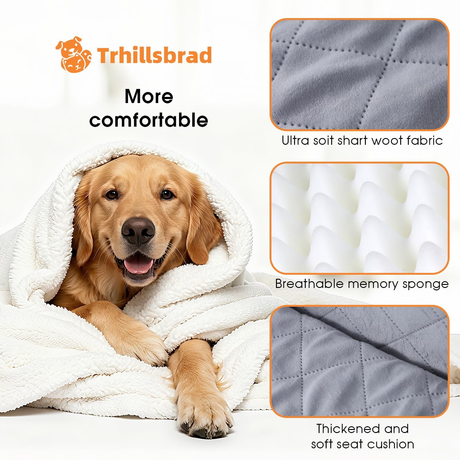 Detalle 2 de Siège de voiture pour chien 25 kg