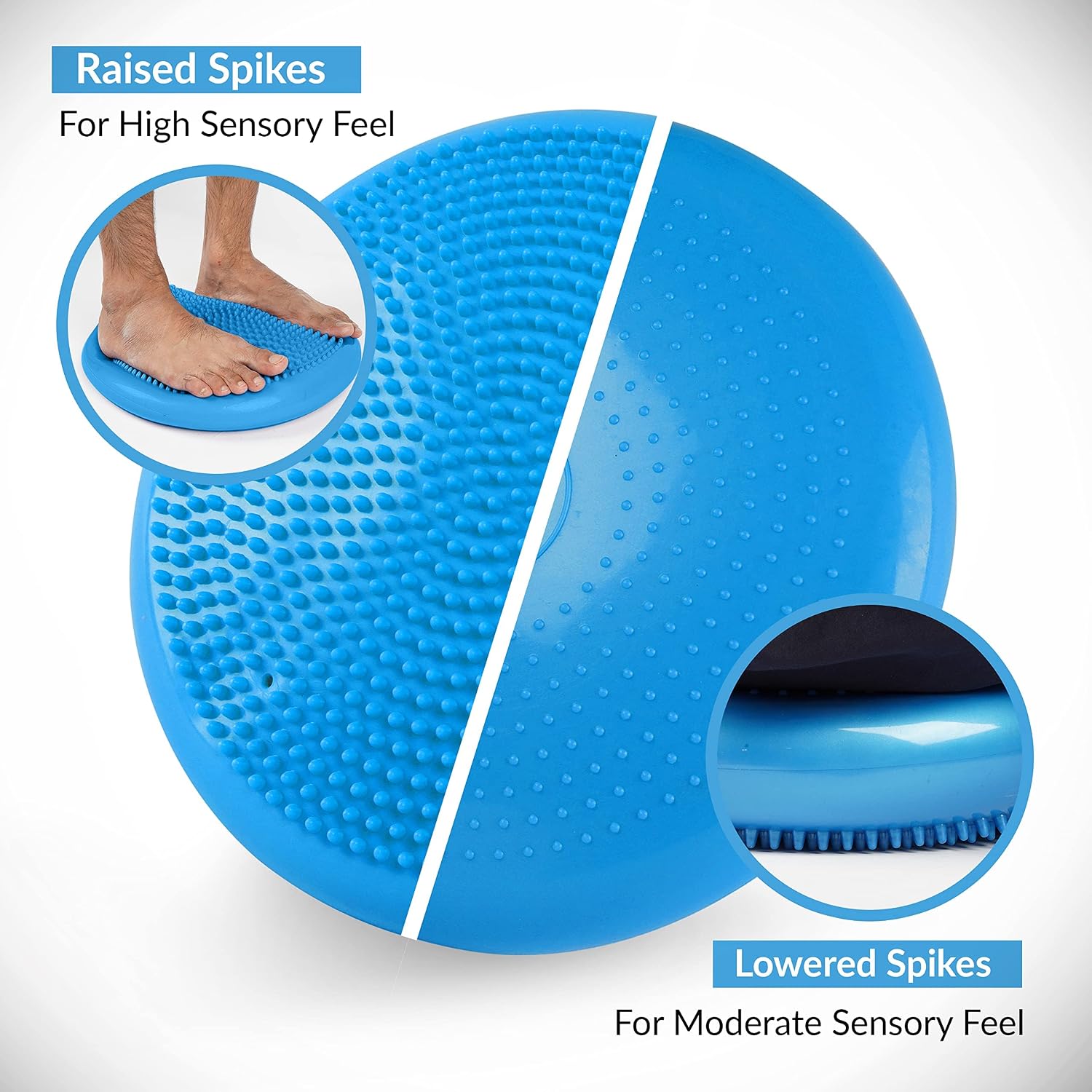 Thumbnail 2 de RFAQK Inflated Air Stability Wobble Cushion (extra thick)