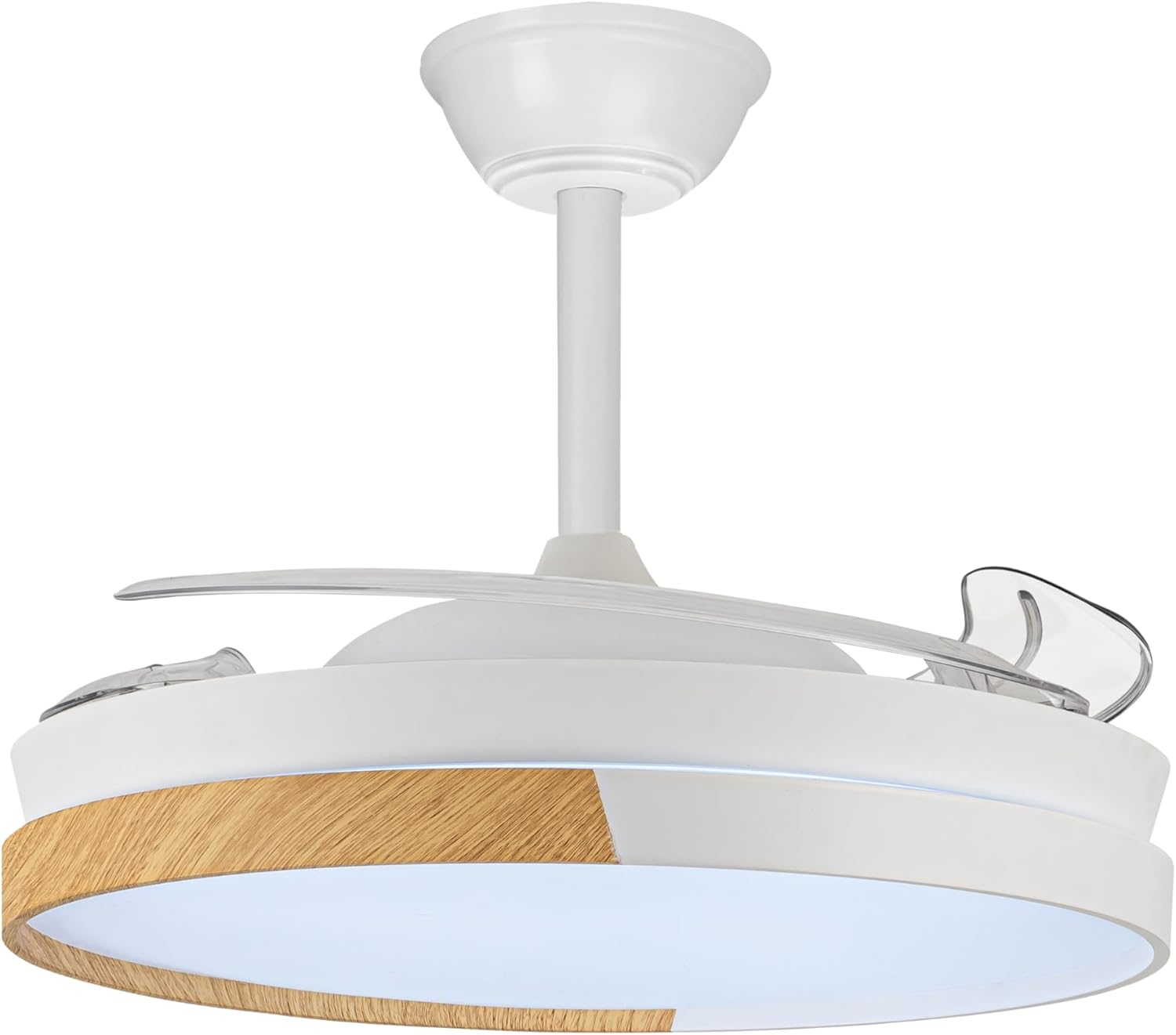 Thumbnail 1 de wonderlamp - Ventilador LED Arpino Blanco con Aspas Plegables 🌬