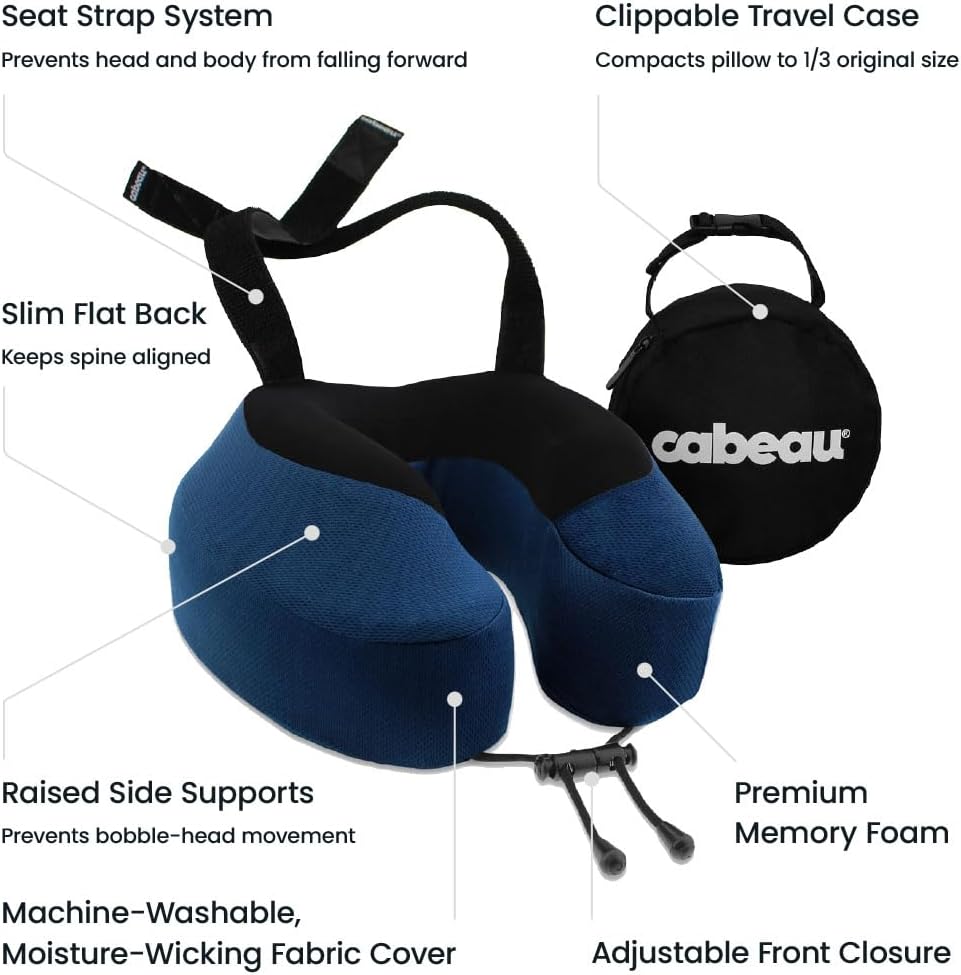 Thumbnail 2 de Cabeau Evolution S3 Travel Pillow – Nackenkissen für Flugreisen (Indigo)