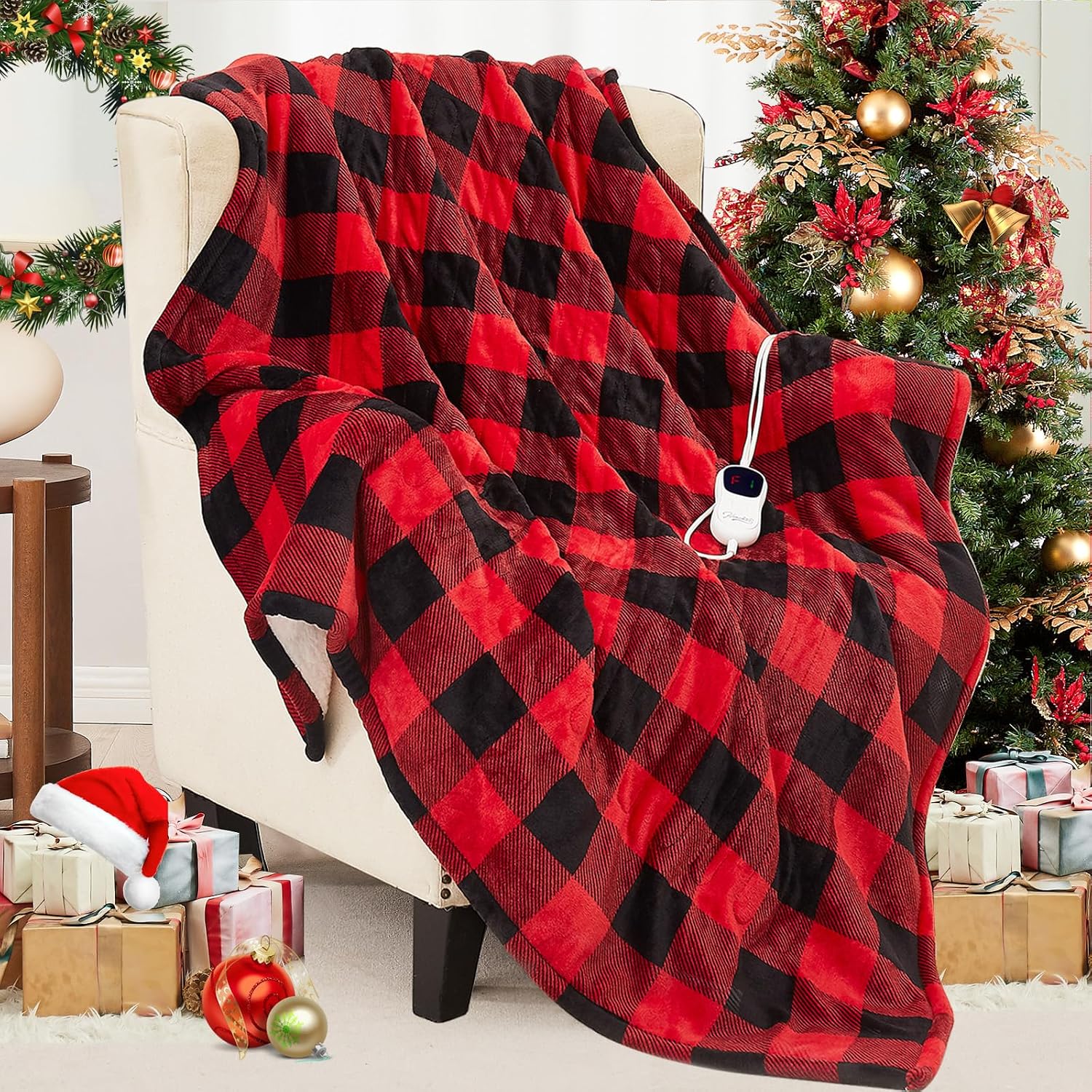 Detalle de Homemate Heated Throw Blanket 50" ⚡