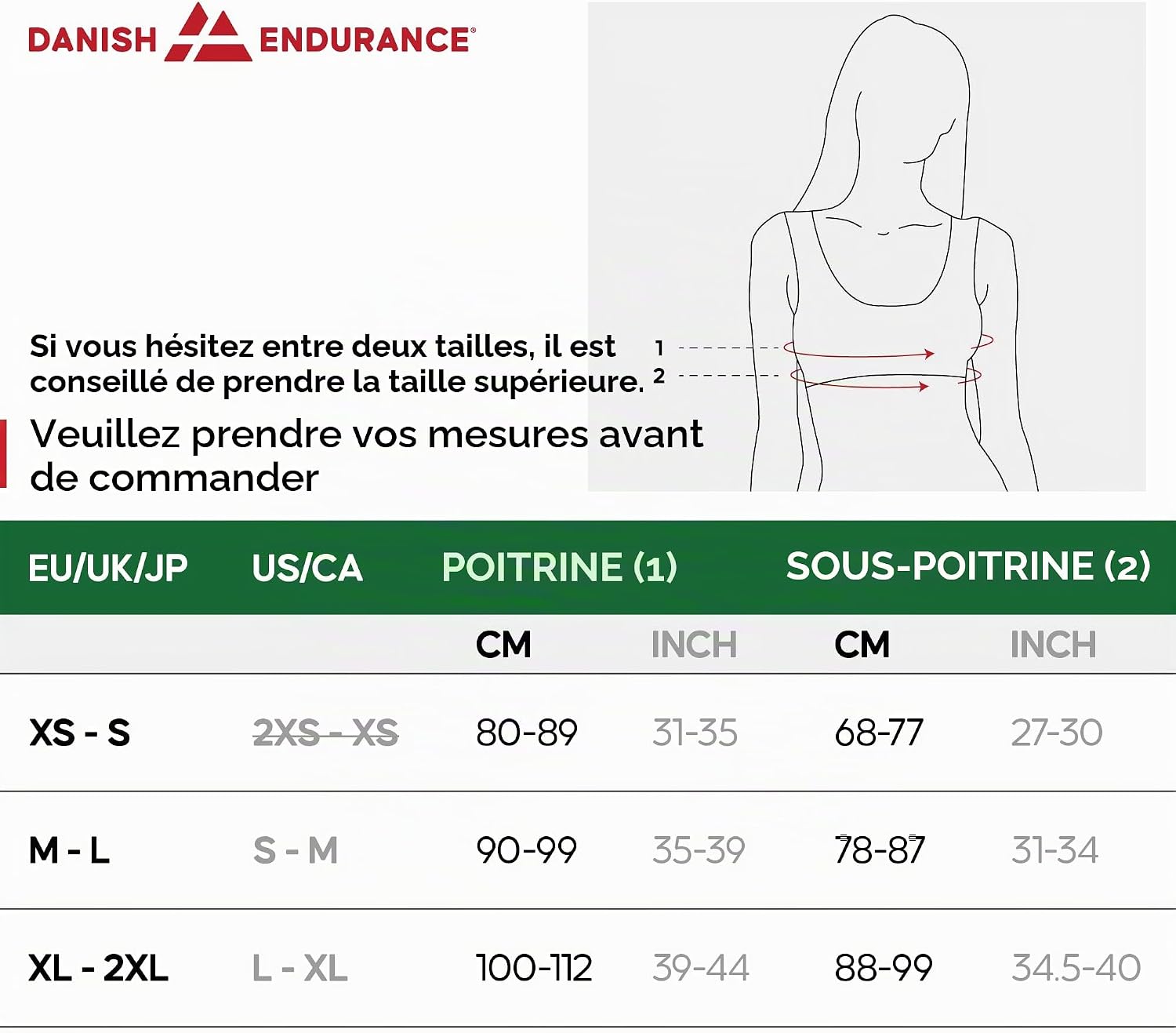 Detalle de DANISH ENDURANCE naadloze bamboeviscose-bralette zonder beugel