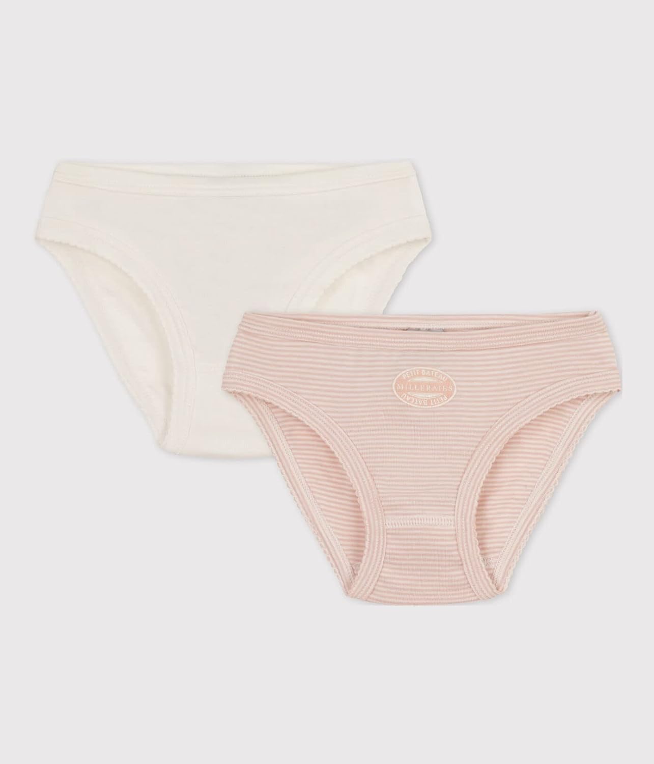 Thumbnail 2 de Petit Bateau A0bms: 2 camicie con cinturino e spalline in cotone per bambine e ragazze