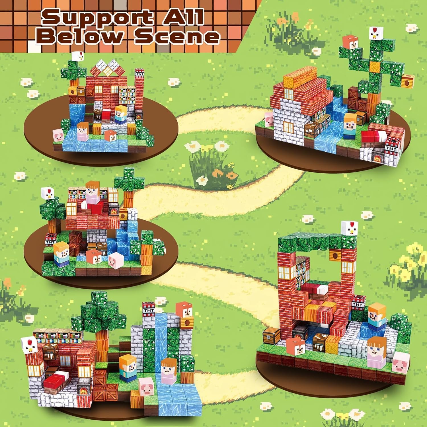 Thumbnail 4 de GaoDeBuChou 100PCS Magnetic Blocks: A Practical STEM Toy for Early Builders
