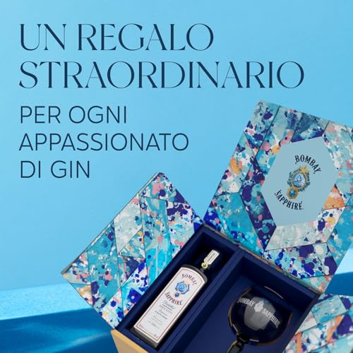 Thumbnail 2 de Bombay Sapphire Cocktail Gin Set in confezione regalo – London Dry Gin 40% vol, 70 cl + bicchiere Balloon