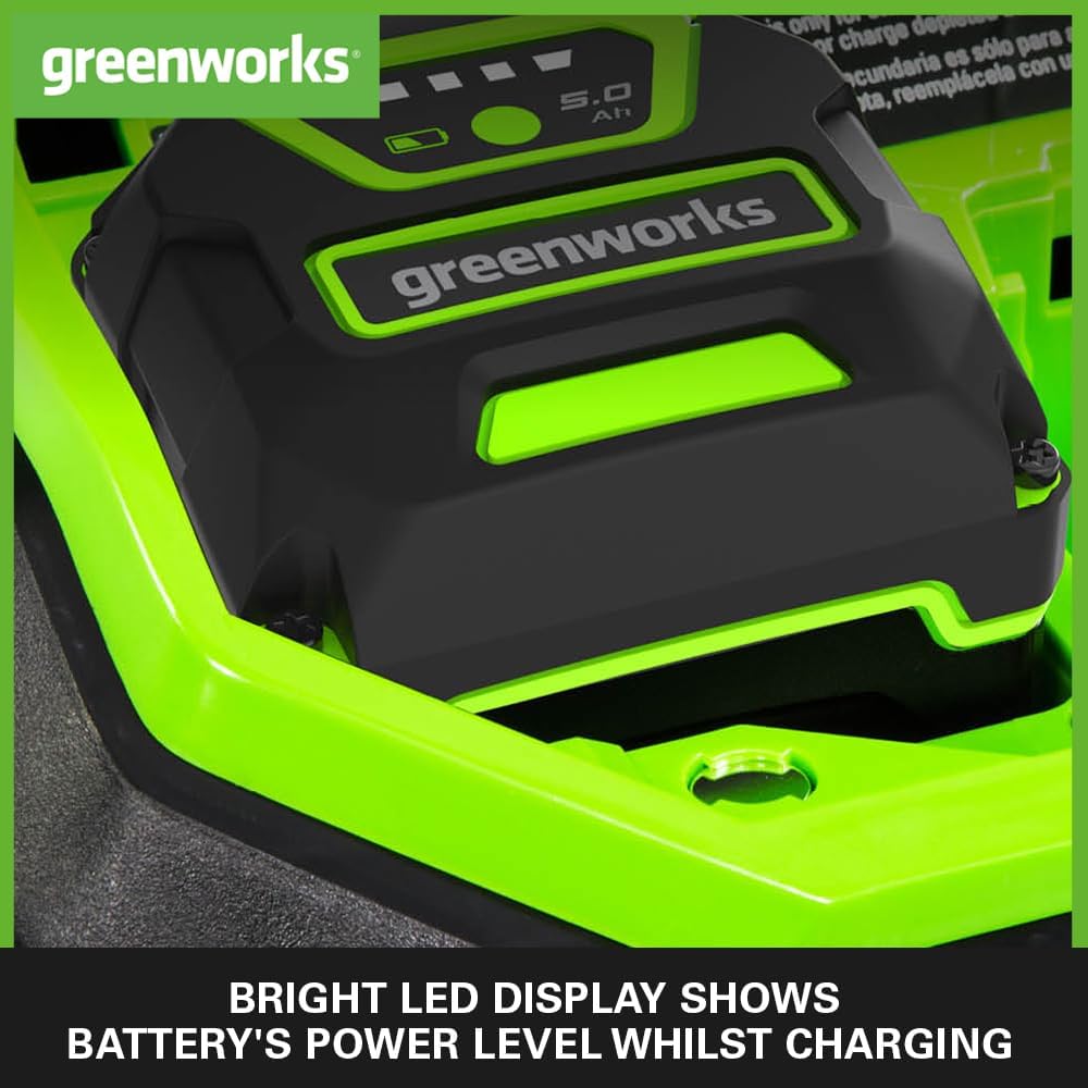 Detalle 2 de Greenworks Tools 40V Battery G40B5 (Li-ion 40V 5Ah) – A practical power boost for your cordless tools