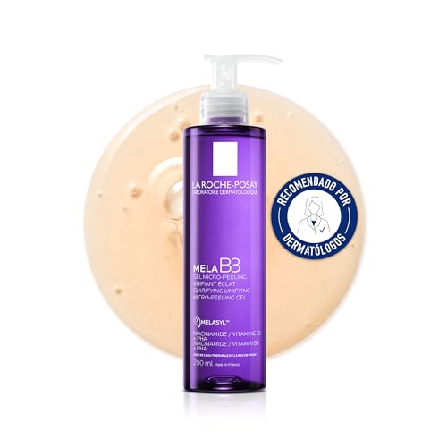Detalle de La Roche-Posay Gel Limpiador Mela B3 200 ml: purifica, suaviza y renueva la piel