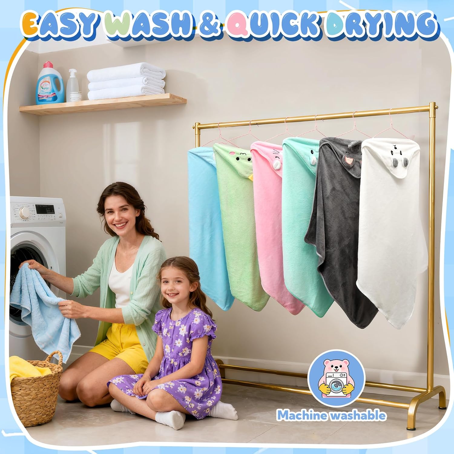 Detalle de Baby Bath Towel Set, 15-Piece