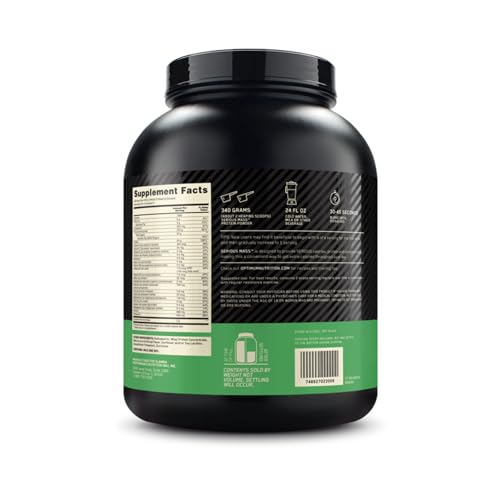 Thumbnail 8 de Optimum Nutrition Serious Mass Weight Gainer Pulver – Vanille, 2,73 kg (8 Portionen)