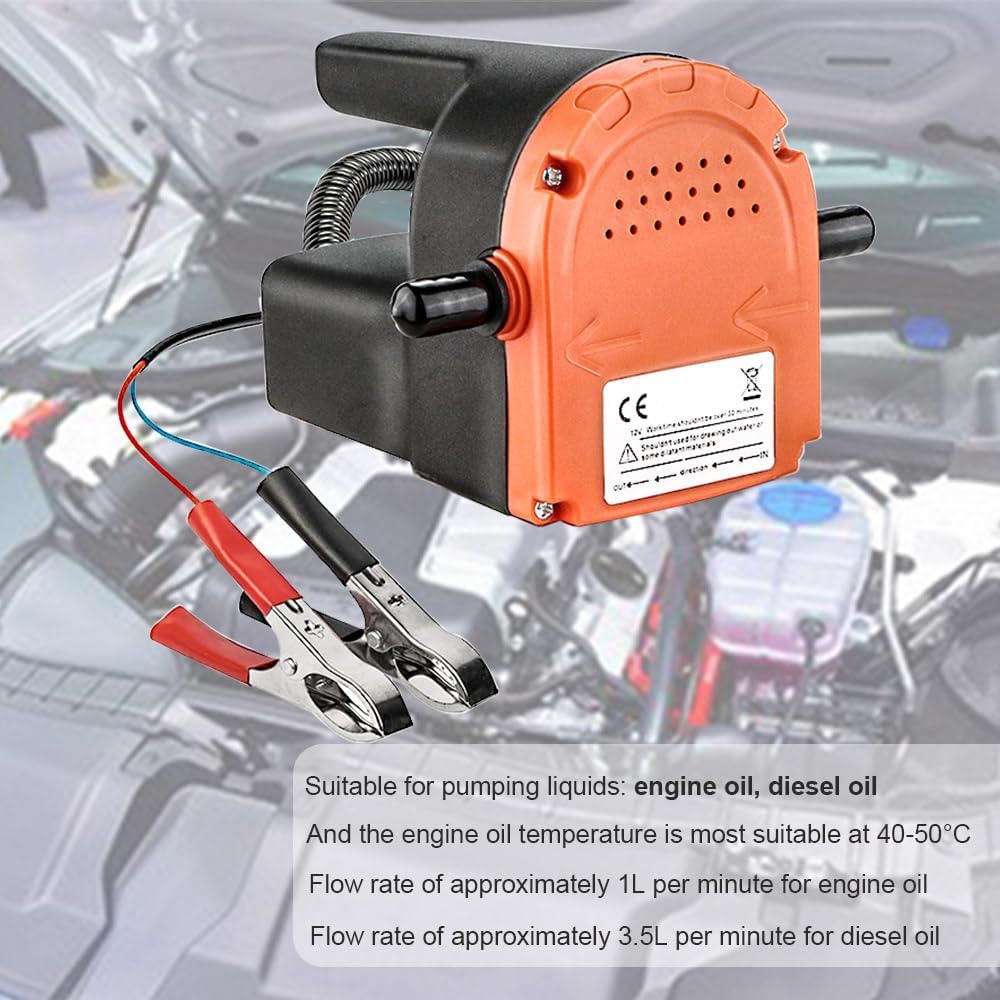 Detalle de Diesel oil extractor pump 12V 80W