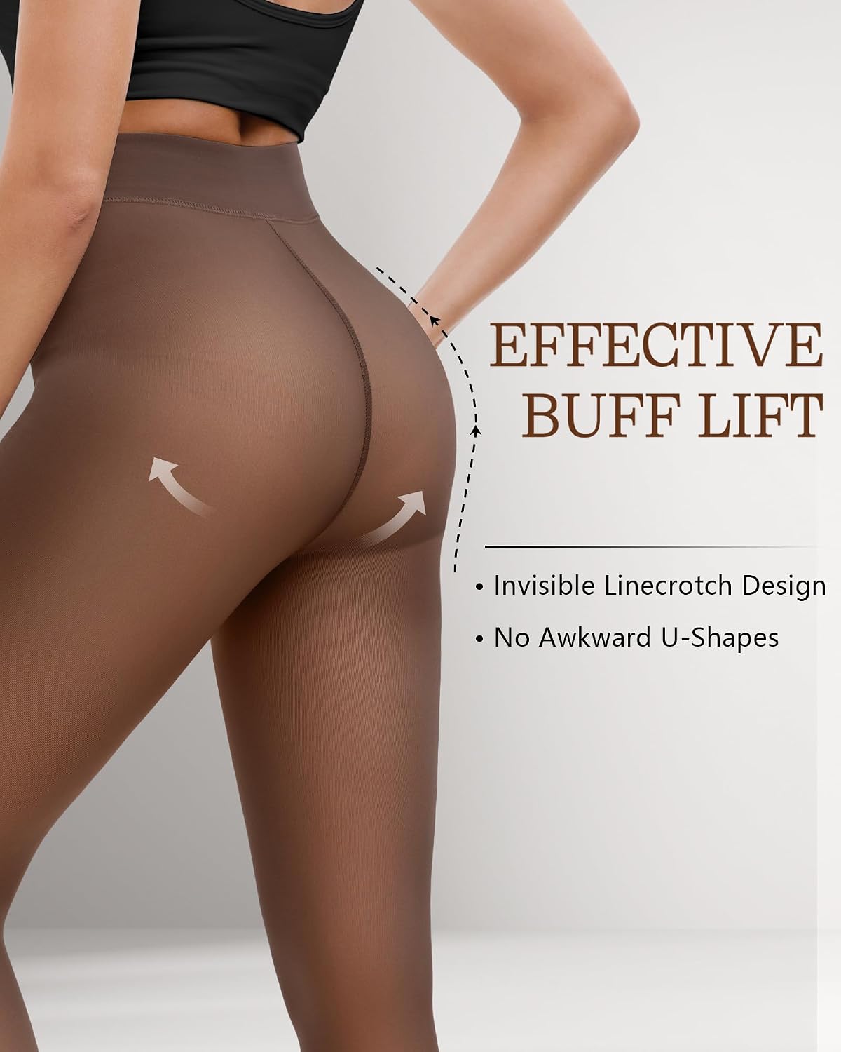 Detalle 2 de HONGTEYA Fleece Lined Tights 220g Warm