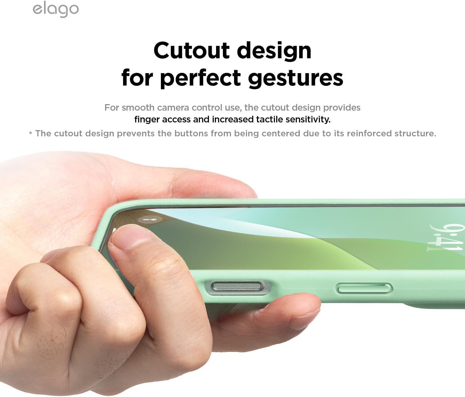 Thumbnail 6 de elago Cover Magnetica in Silicone per iPhone 16 Pro Max da 6,9 pollici, MagSafe compatibile (Menta Fredda)