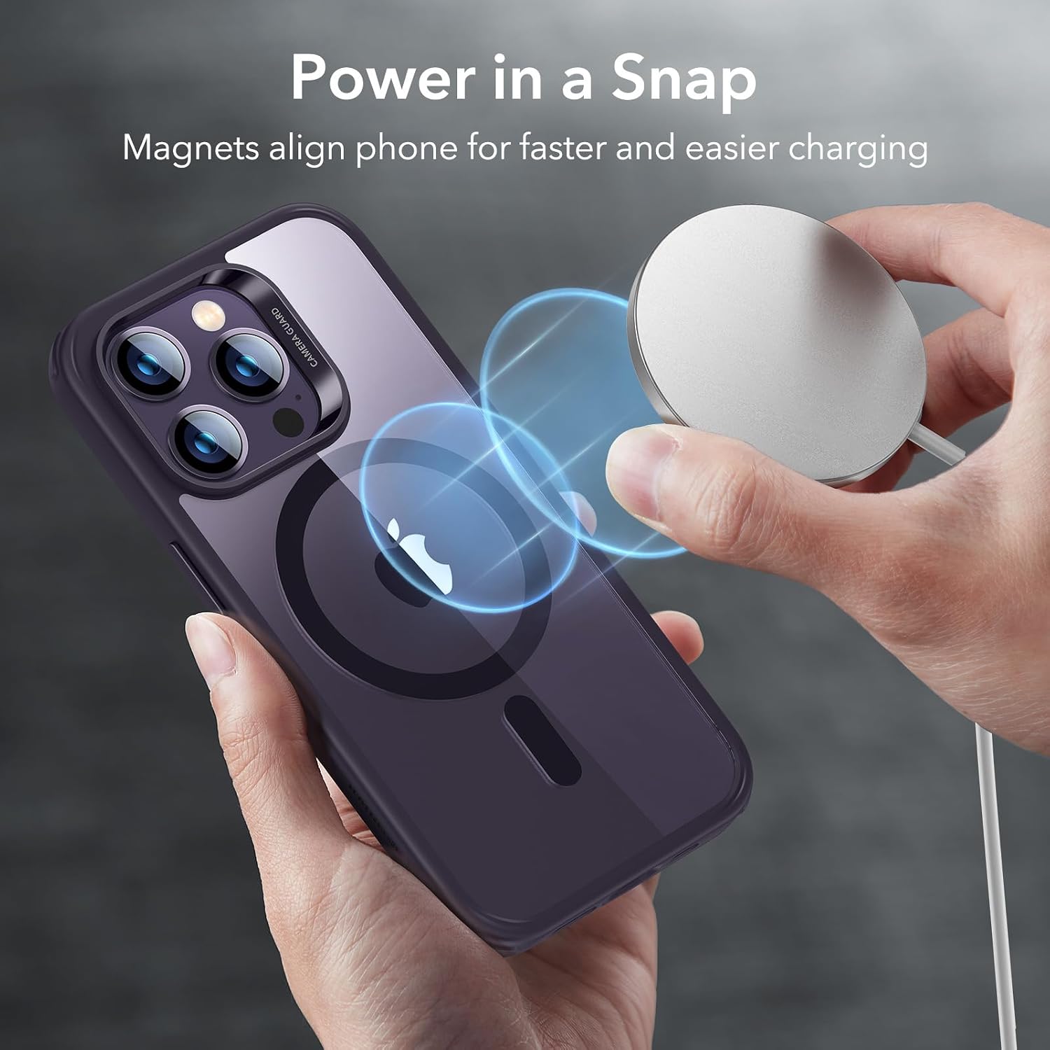 Detalle 2 de ESR iPhone 14 Pro Max Magnetic Clear Case 6.7 inch