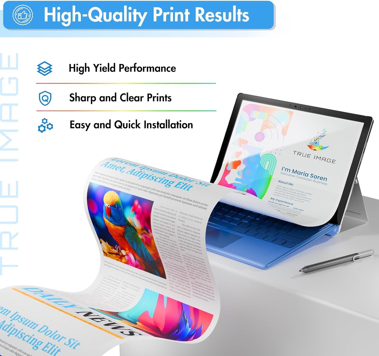 Detalle 2 de HP-Compatible Black Toner Cartridges, CF500A