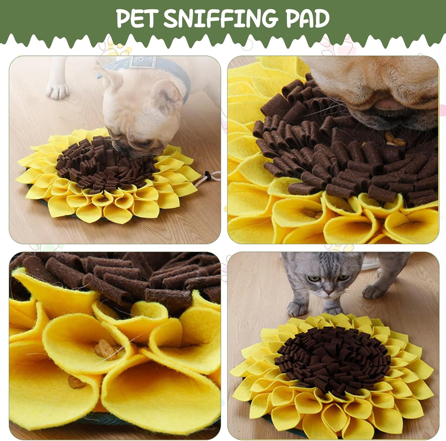 Thumbnail 3 de Snuffle Mat for Dogs: Interactive Foraging and Slow Feeding Mat