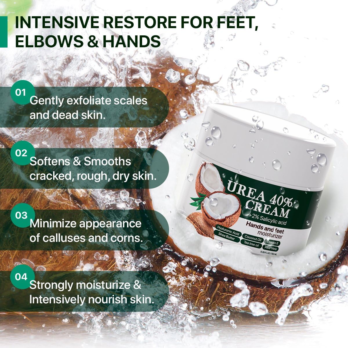 Detalle de Urea 40% Cream