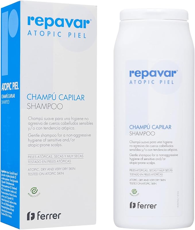 Repavar Atopic Piel Champú Capilar Antiirritante