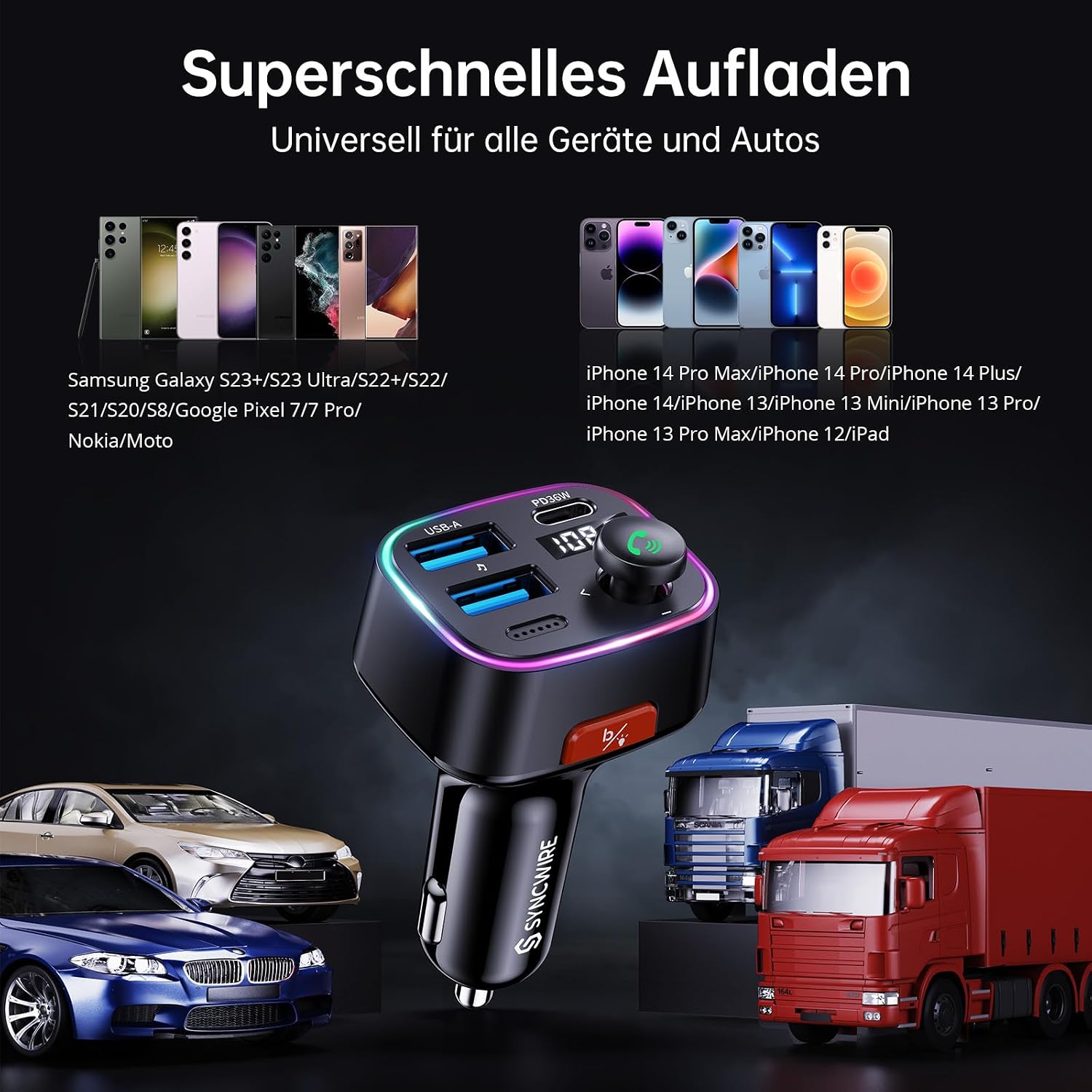 Thumbnail 6 de Syncwire FM Transmitter 48W Auto