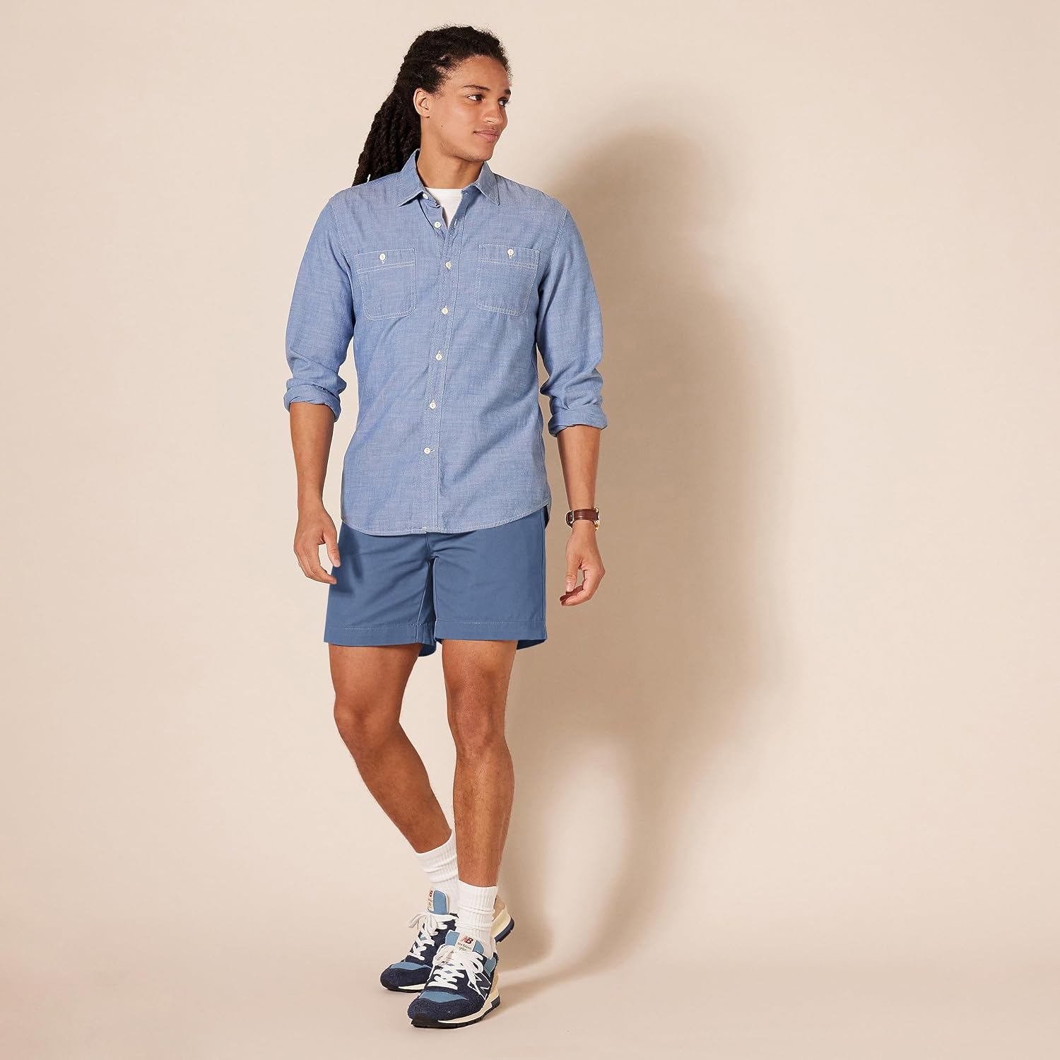 Thumbnail 2 de Amazon Essentials Men's Classic-Fit 7” Chino Shorts (18 cm Inseam)