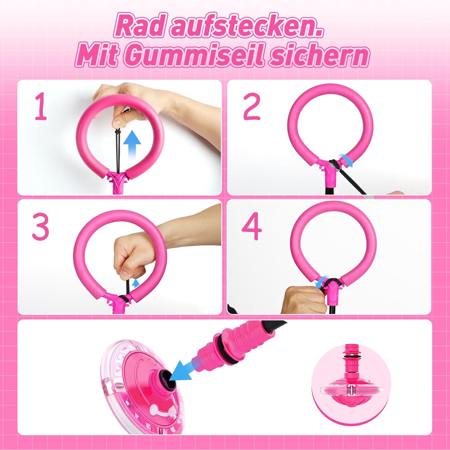 Thumbnail 6 de Hot Bee Blinkender Fußkreisel für Kinder 1