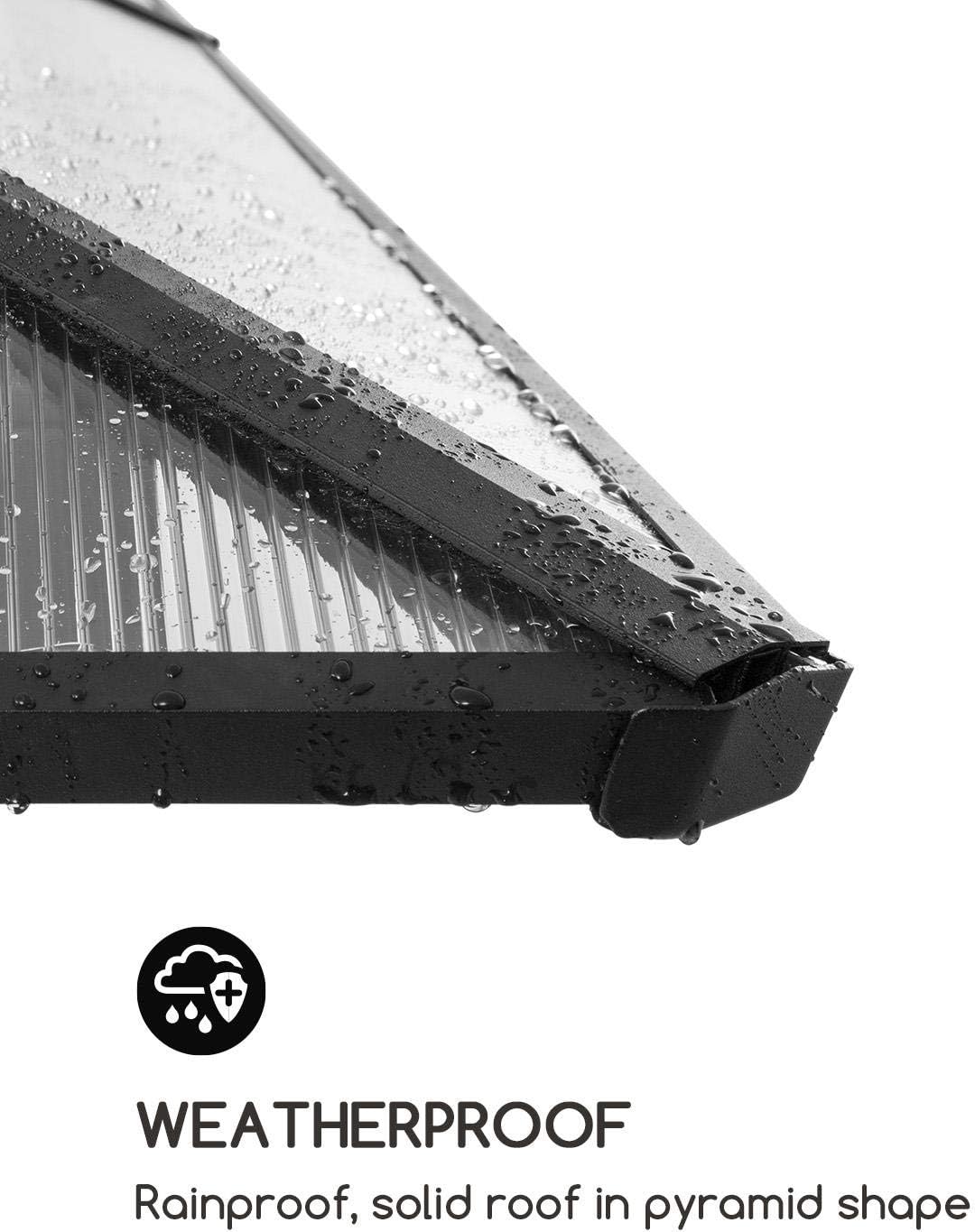 Detalle 1 de Blumfeldt pawilon ogrodowy 3 × 4 m z dachem z poliwęglanu i oświetleniem LED