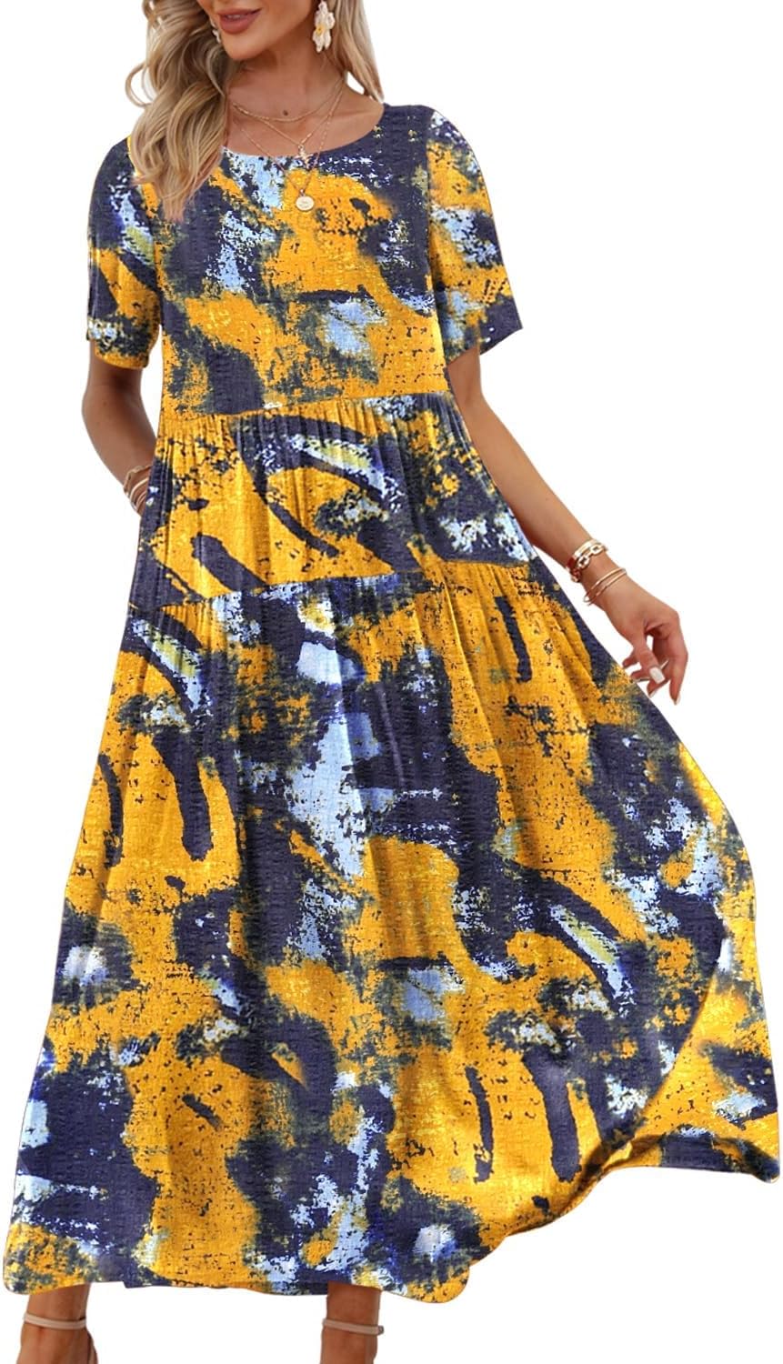 Thumbnail 5 de YESNO EJF Bohemian Floral Maxi Dress