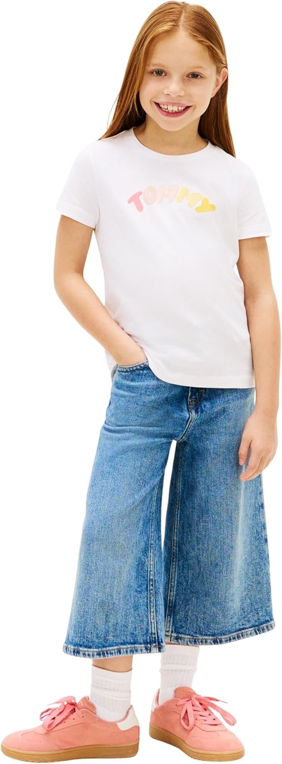 Thumbnail 3 de Tommy Hilfiger Puff Print Tee SS Kg0kg09246 – Maglietta bambine e ragazze, Pacco da 1