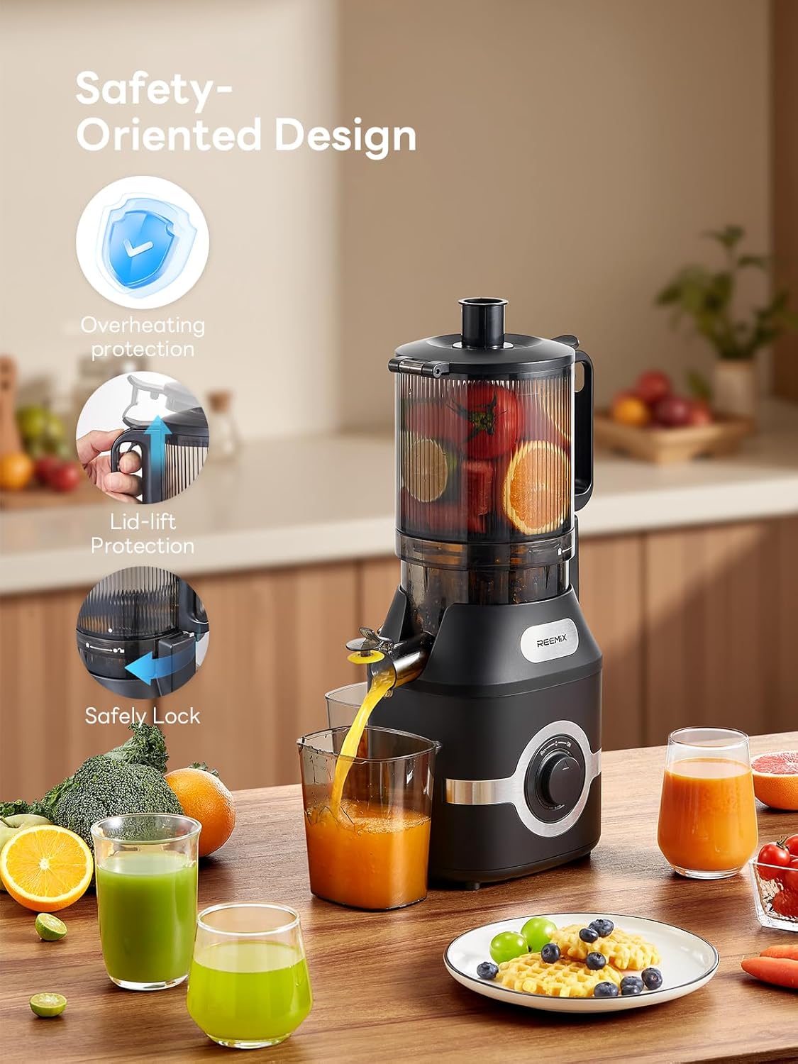 Thumbnail 6 de Cold Press Juicer 300W 140mm feed