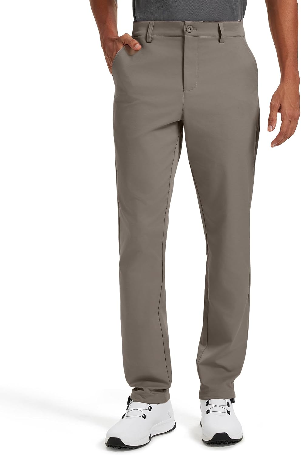 Detalle de Vytroon Men's Classic Fit Stretch Golf Pants, Splash-Resistant, 4-Pocket